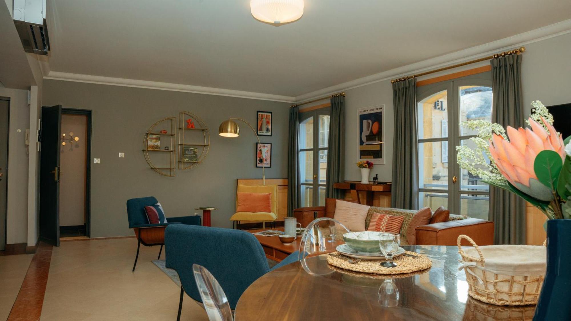 Superbe Appartement 132M2, Classe 5 Etoiles, Sarlat Centre Buitenkant foto